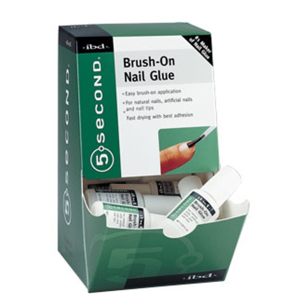 12-Pack IBD Brush-On Nail Glue Professional Acrylic Nails Nail Tips Sally Beauty